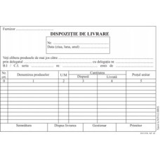 Dispozitie livrare